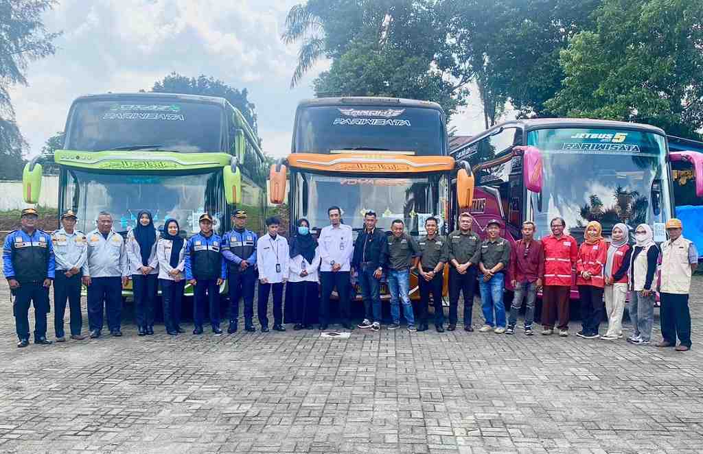 Ada 4 Bus Pemkab Jemput Pemudik Warga Batang di Jakarta