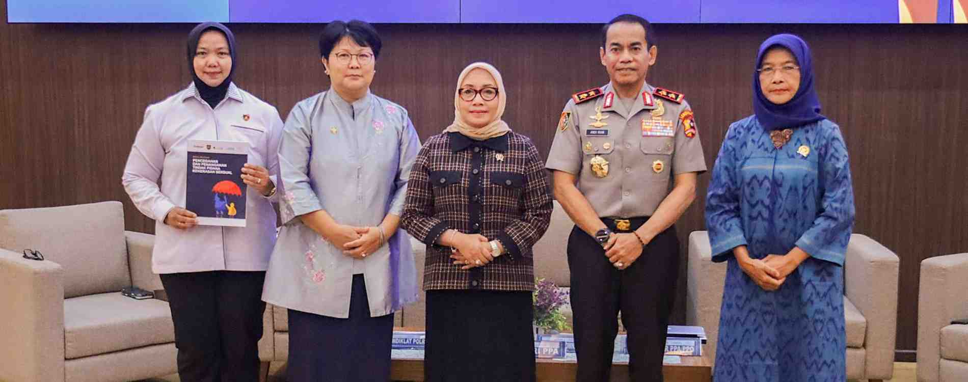 Menteri PPPA Apresiasi Peluncuran Modul TPKS Polri untuk Perlindungan Korban