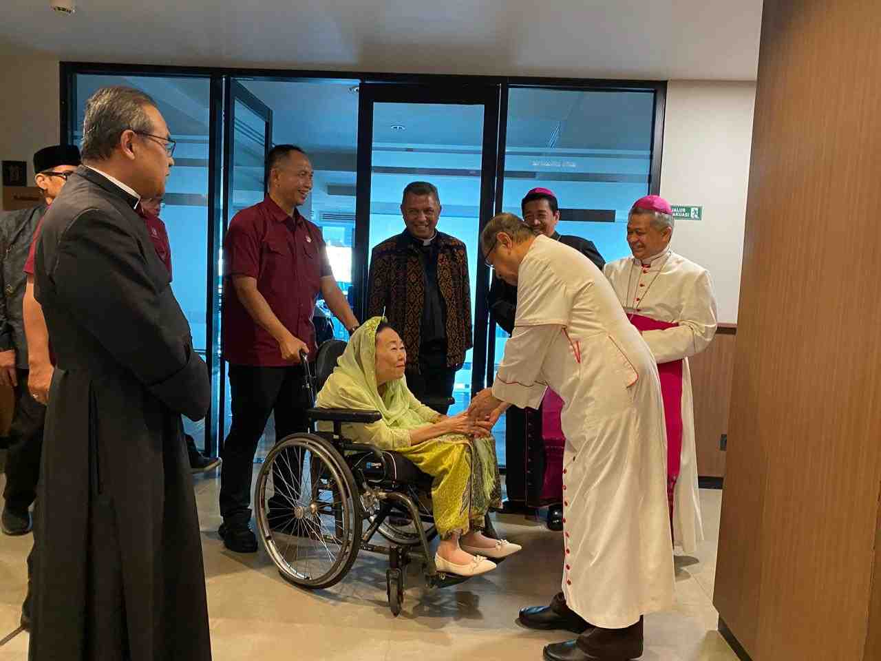 Bukber Lintas Agama di KWI, Shinta Nuriyah Wahid Sampaikan Makna di Balik Bencana