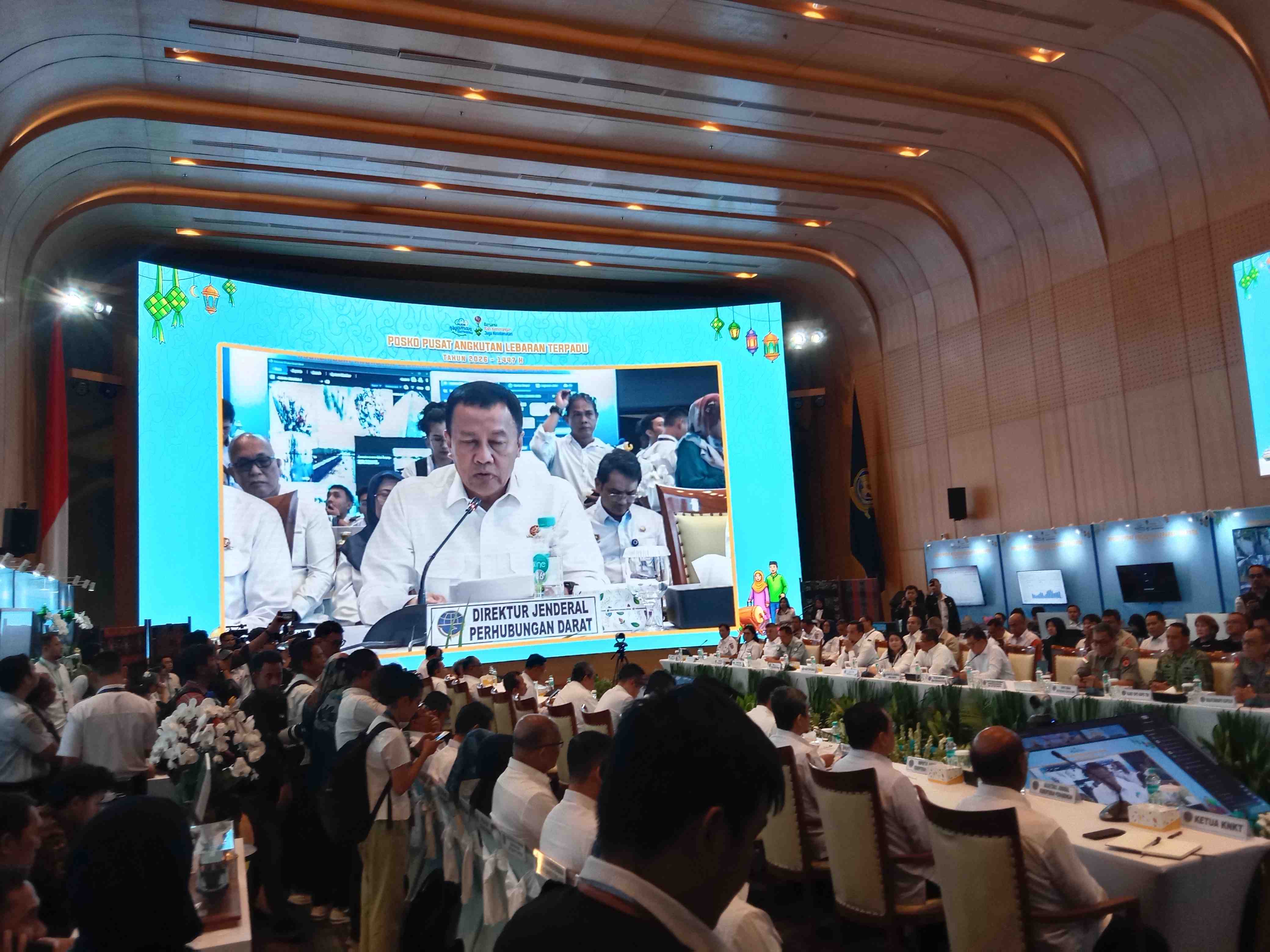 Ditjen Hubdat Catat 1.560 Titik Pemantauan Selama Angkutan Lebaran 2026