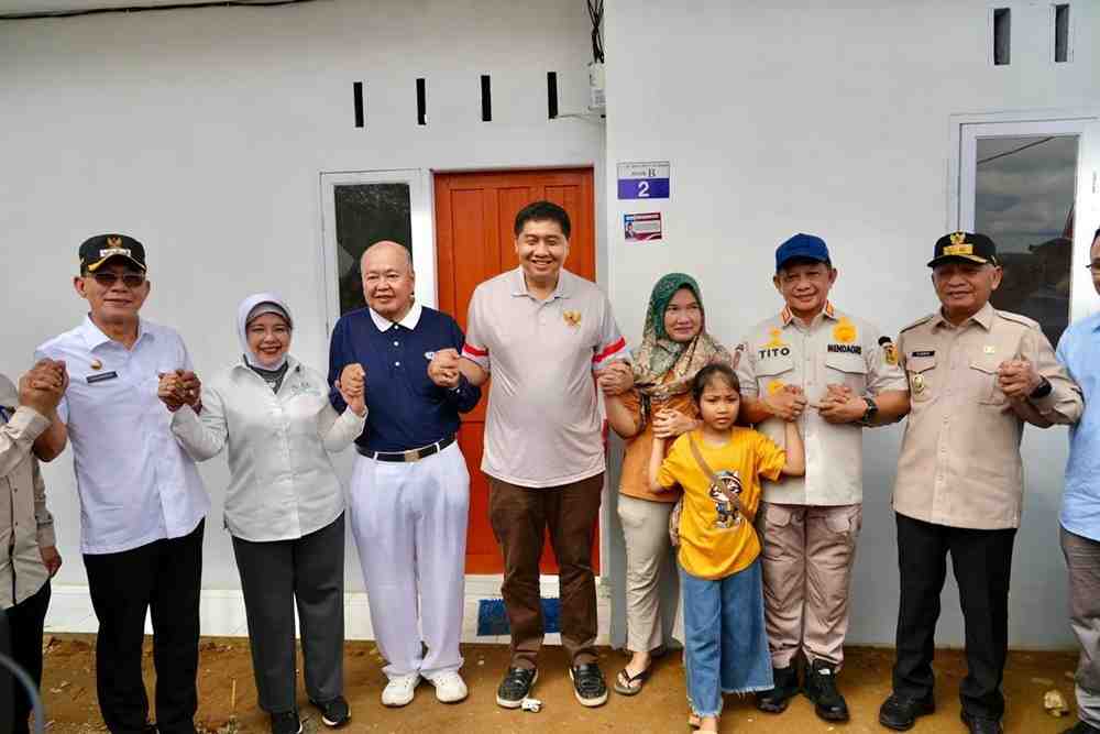 Pemerintah Serahkan 120 Hunian Tetap bagi Korban Bencana di Tapanuli Selatan