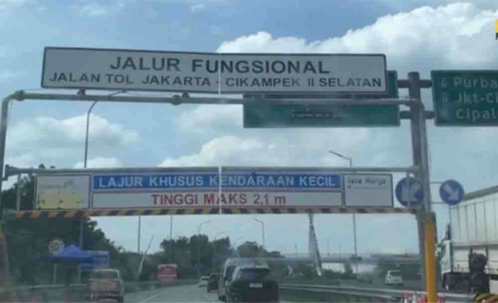 Tol Japek II Selatan Dibuka untuk Urai Kepadatan Arus Balik Lebaran
