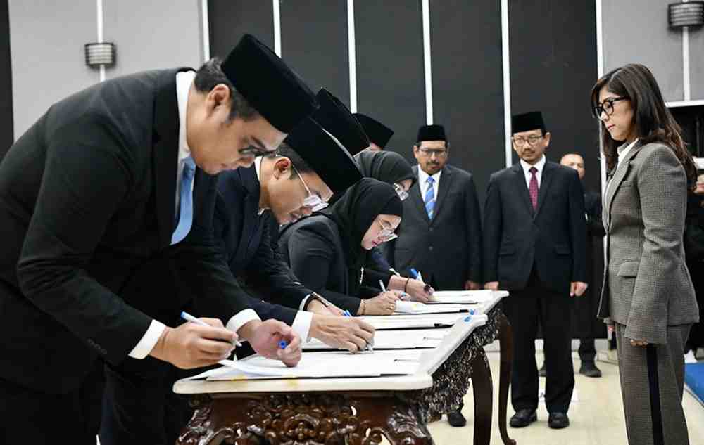 Menkomdigi Minta Pejabat Baru Percepat Program Transformasi Digital Nasional