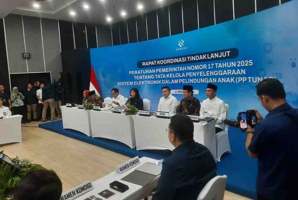 Kemkomdigi Koordinasikan Percepatan Implementasi PP Tunas, Libatkan Enam Kementerian