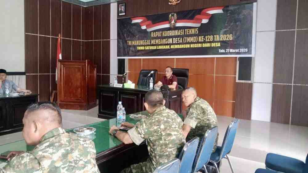 Pemkab Seluma dan TNI Perkuat Sinergi Sukseskan TMMD ke-128