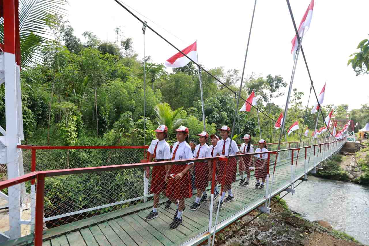 Jembatan Perintis Garuda di Banyuwangi Resmi Beroperasi, Permudah Akses Warga