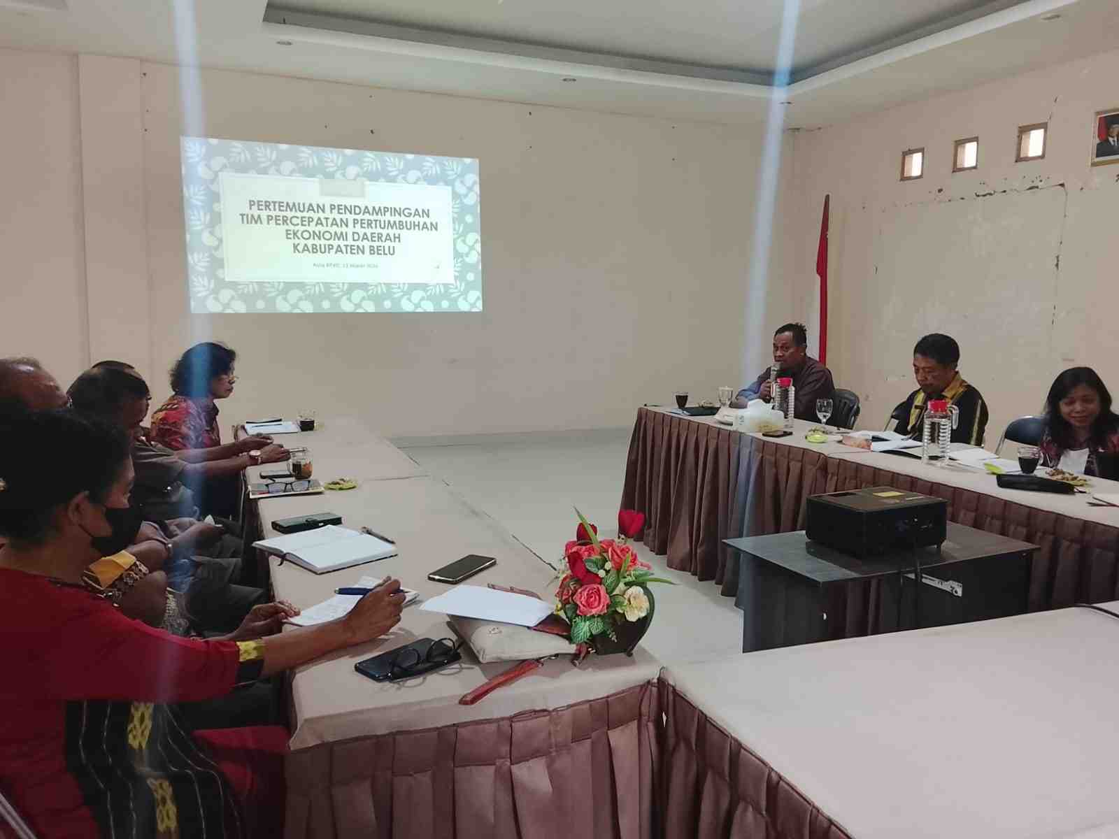 Pemkab Belu Perkuat Strategi Pertumbuhan Ekonomi melalui Pendampingan TP2ED
