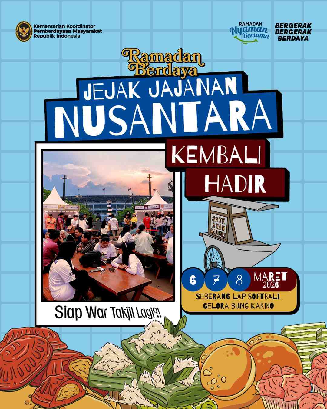 Jejak Jajanan Nusantara: Dari Rasa, Kolaborasi, hingga Harapan Baru bagi UMKM