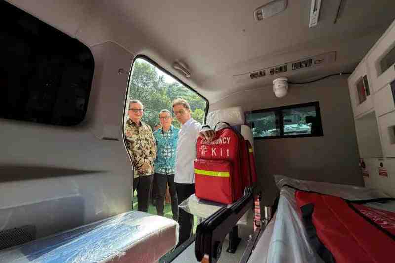 Satgas PRR Salurkan Lima Unit Ambulans Kemenkes di Aceh Tengah