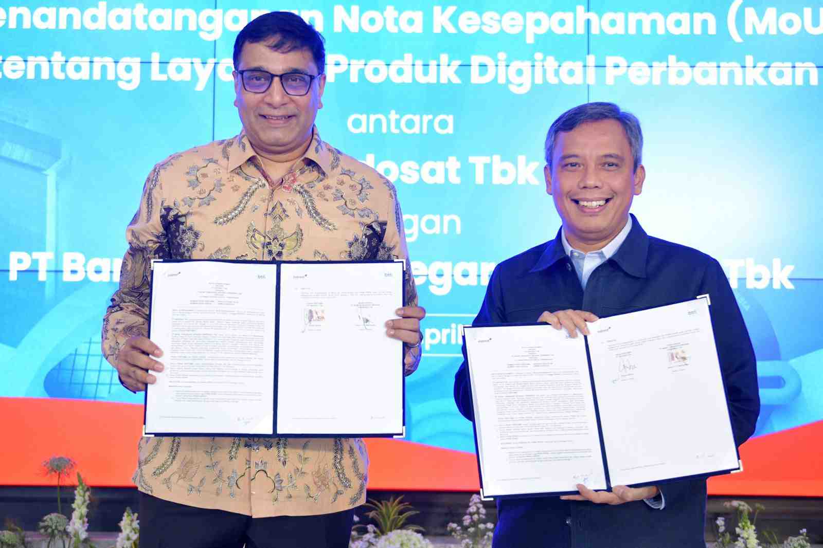 BTN dan Indosat Jajaki Kolaborasi Layanan Keuangan Digital 