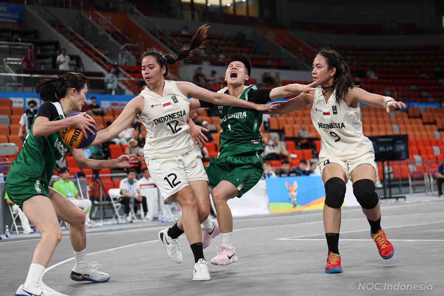 Timnas Basket 3x3 Putri Lolos 16 Besar Asian Beach Games 2026