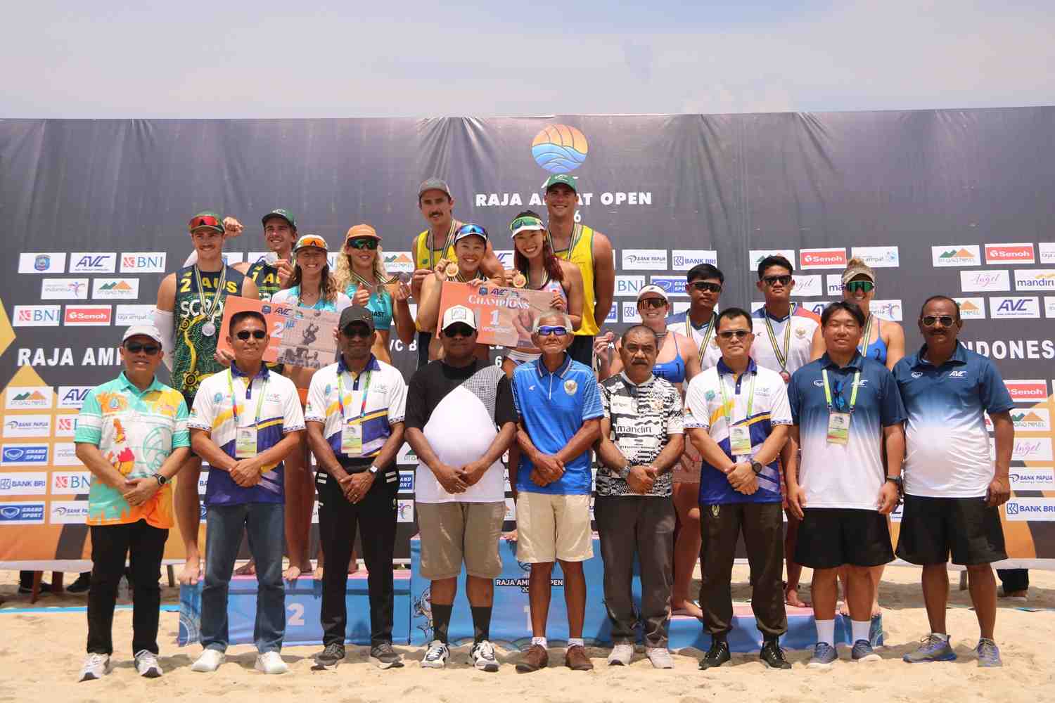 Jepang dan Australia Raih Juara AVC Beach Tour 2026