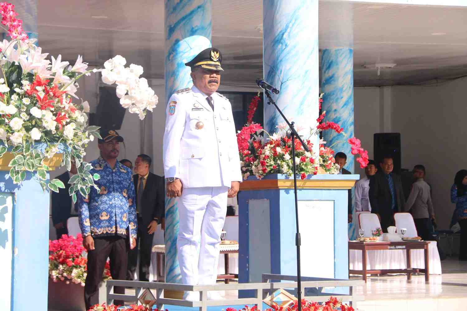 Wabup Raja Ampat Tegaskan Sinergi Pusat-Daerah pada HUT Otda