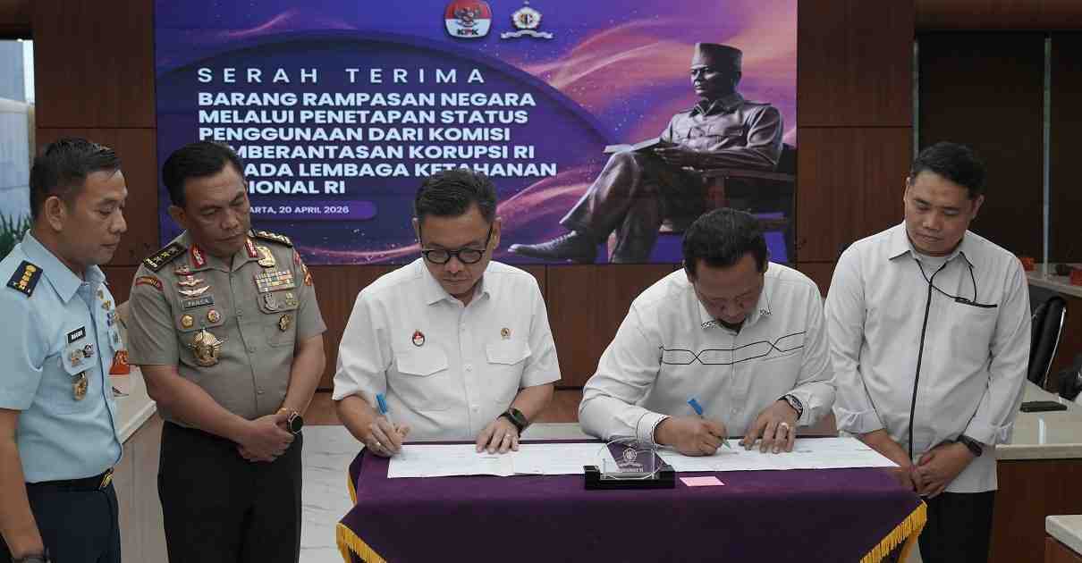 KPK Serahkan Aset Rp3,52 Miliar ke Lemhannas, Perkuat Pemulihan Kerugian Negara