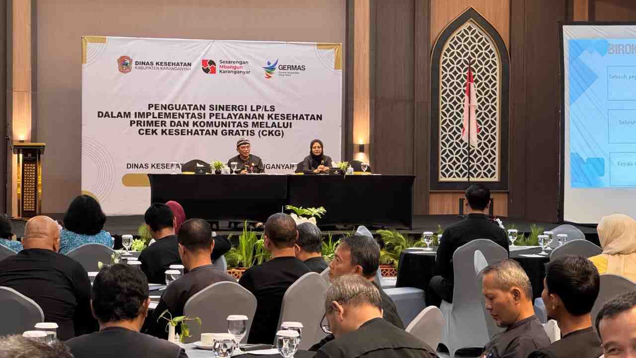 Lintas Sektor Diperkuat, Pemkab Karanganyar Genjot Implementasi CKG pada 2026