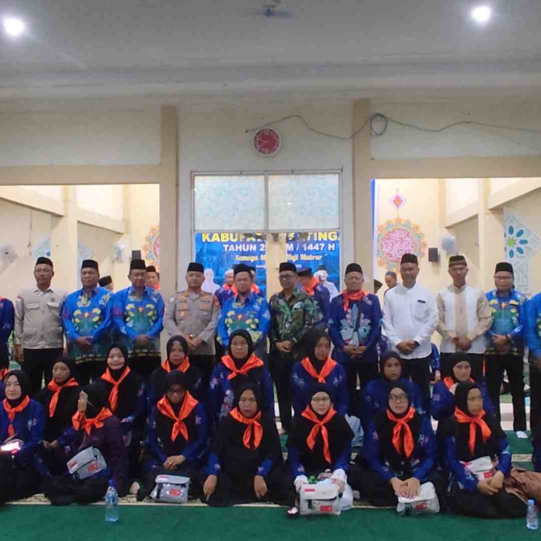 Pelepasan Jemaah Haji Katingan, Bupati Ingatkan Kesiapan Fisik dan Kewaspadaan Global