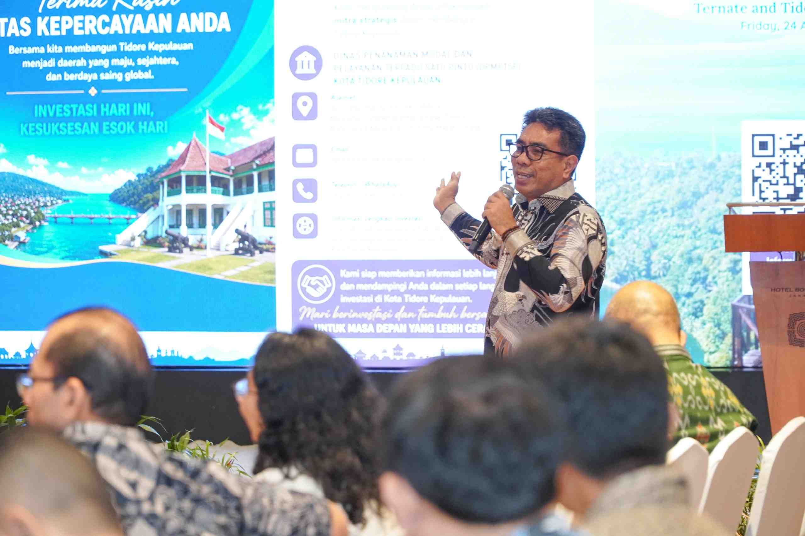 Wawali Tidore Promosikan Hilirisasi Rempah dalam Forum Investasi