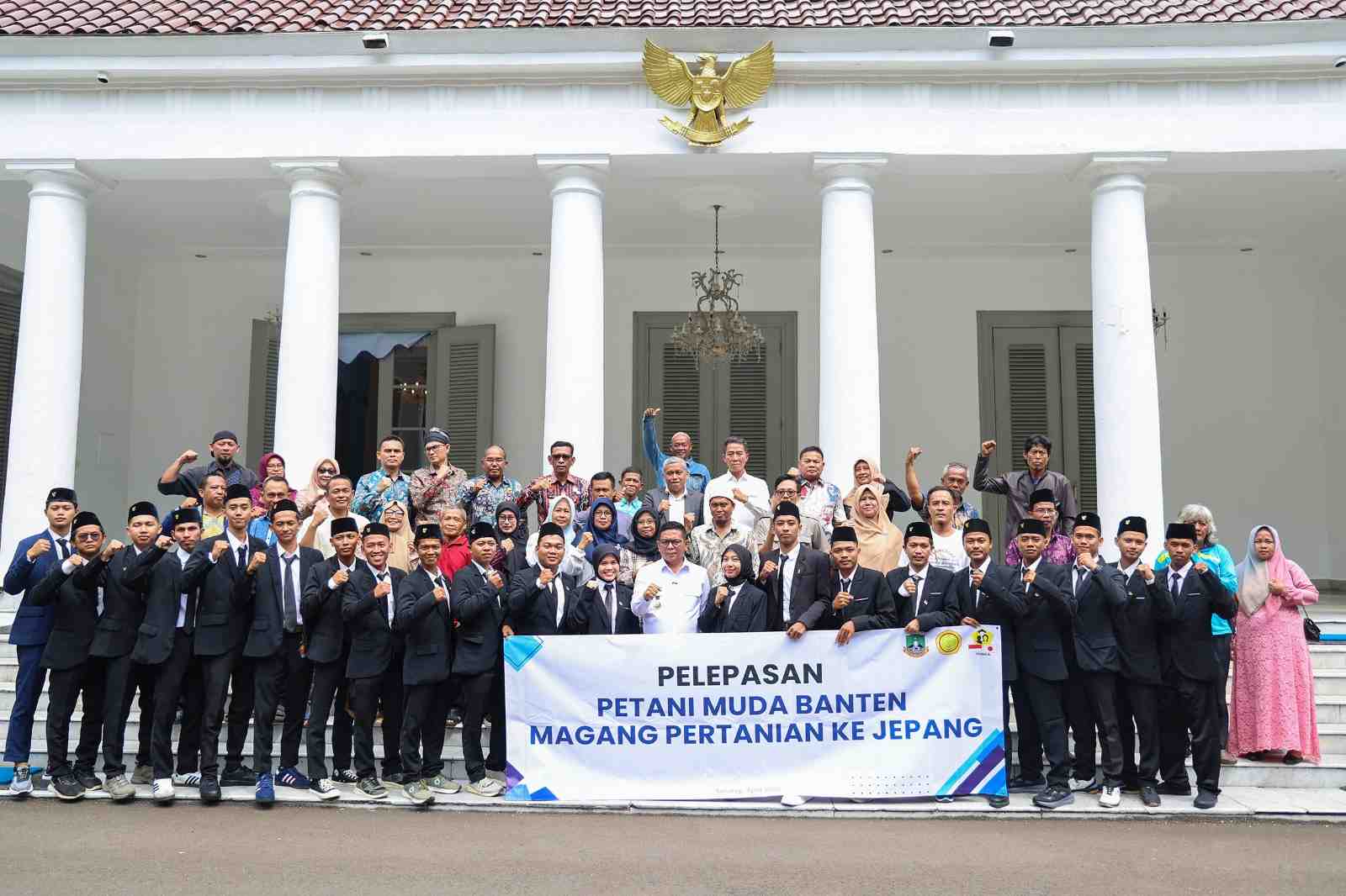 Gubernur Banten Lepas 21 Petani Milenial Magang ke Jepang