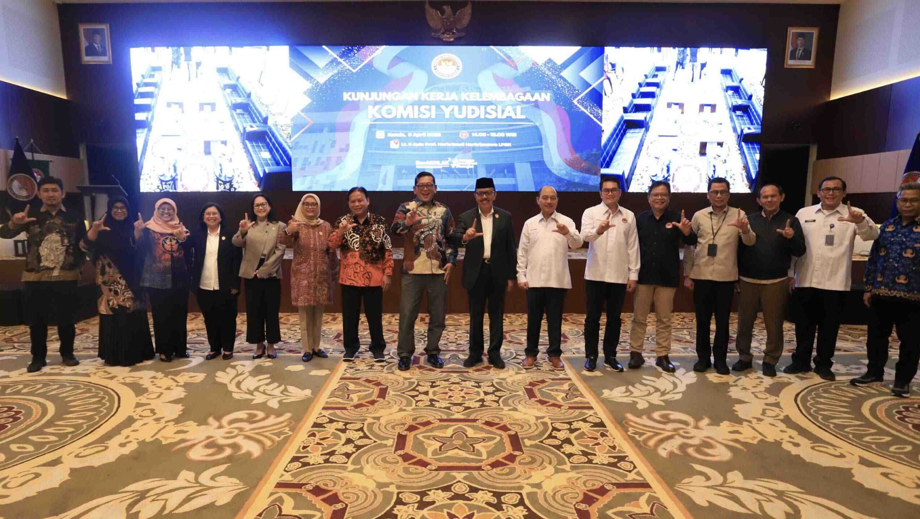 KY-LPSK Perkuat Sinergi, Dorong Optimalisasi Peran Saksi di Pengadilan