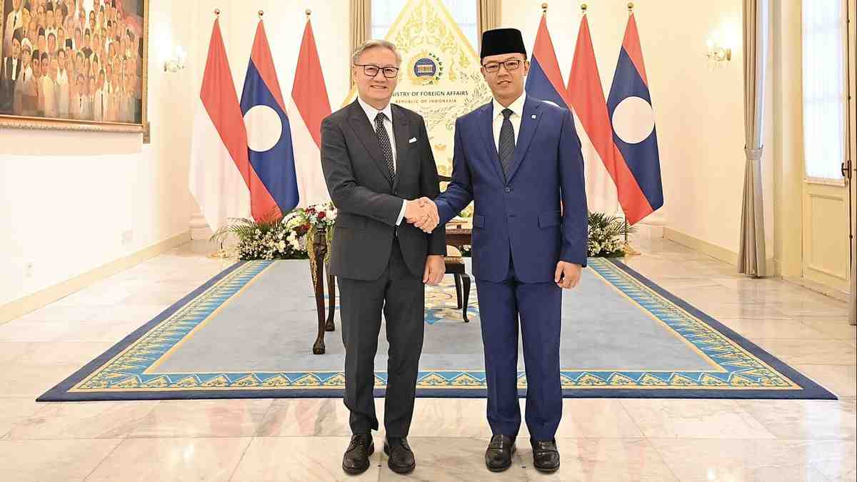 Perkuat Kemitraan Bilateral, Indonesia-Laos Fokus Kejahatan Lintas Negara 