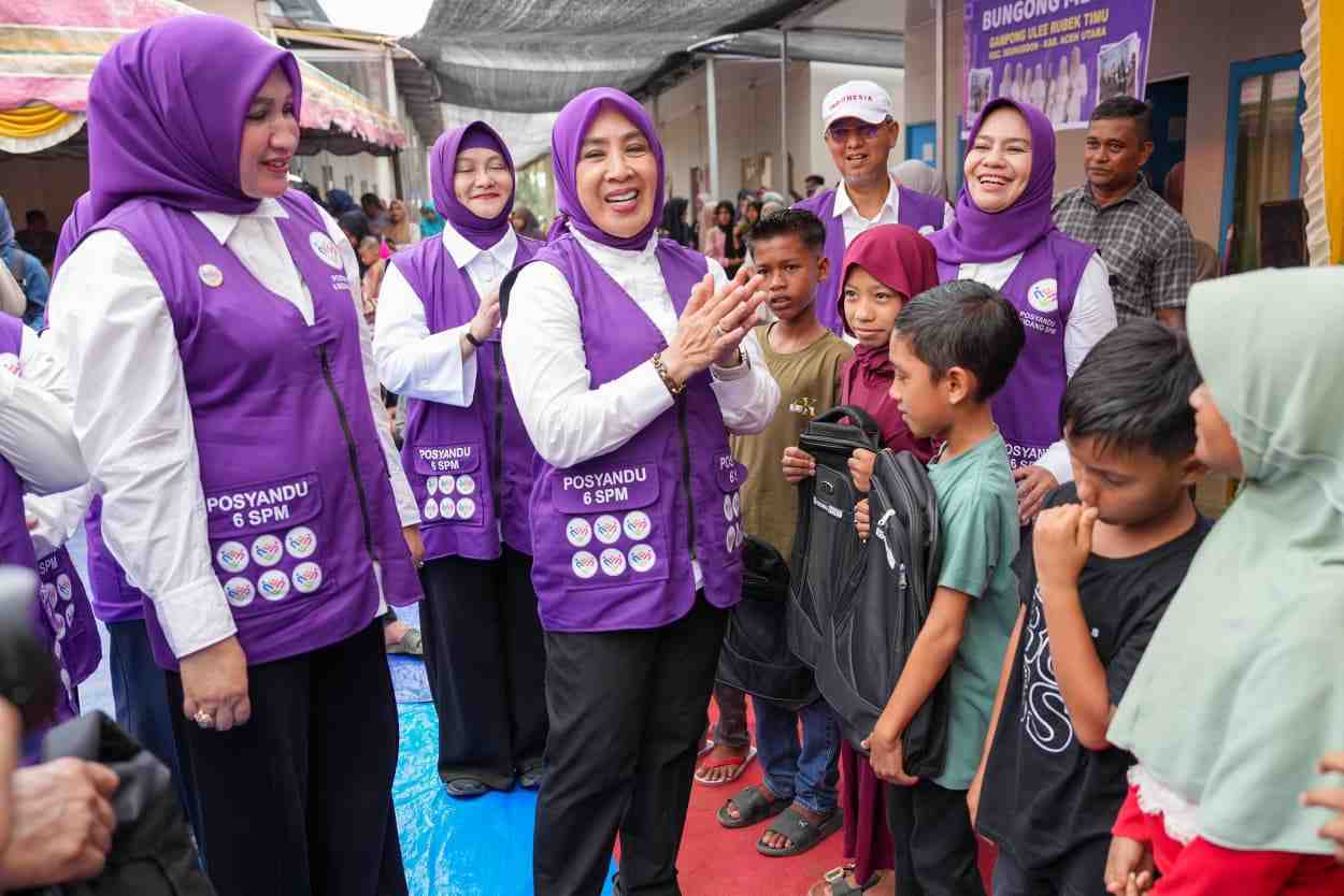 Respons Cepat di Daerah, TP Posyandu Pusat Dorong Optimalisasi Enam SPM di Aceh Utara
