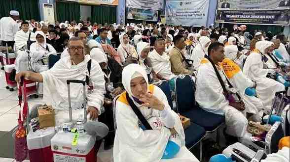 Sebanyak 4.694 Jemaah Haji Riau Telah Diberangkatkan ke Tanah Suci