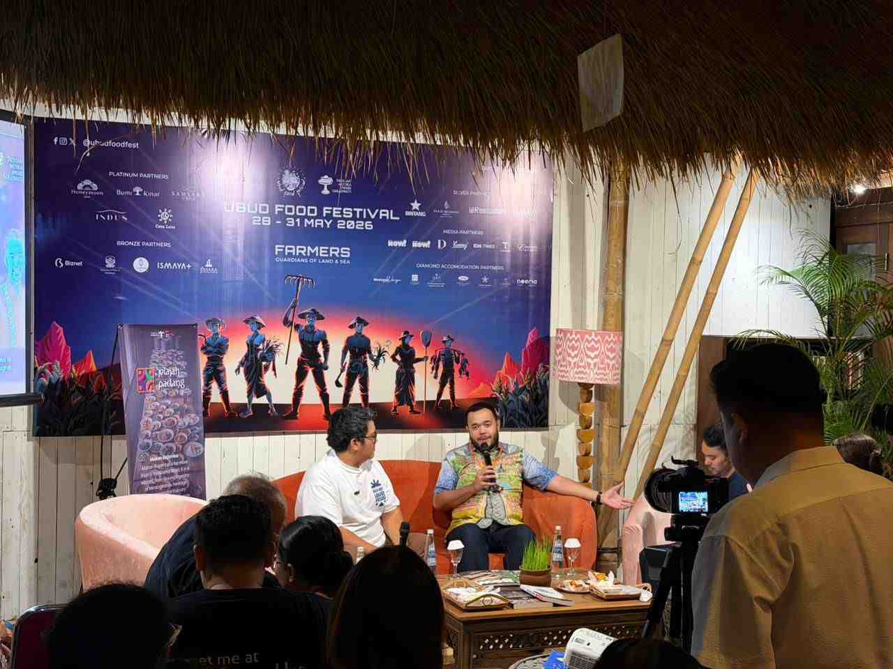 Ubud Food Festival Jadi Panggung Padang Promosikan Gastronomi Dunia