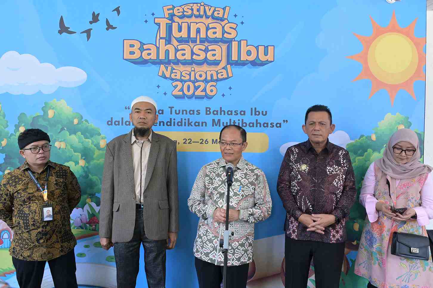 FTBIN 2026: Kemendikdasmen Perkuat Bahasa Ibu lewat Sekolah dan AI