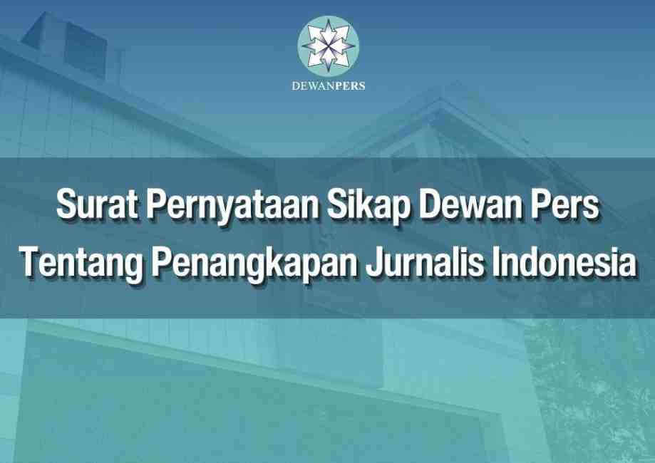 Dewan Pers Desak Pembebasan Jurnalis Indonesia yang Ditangkap Militer Israel