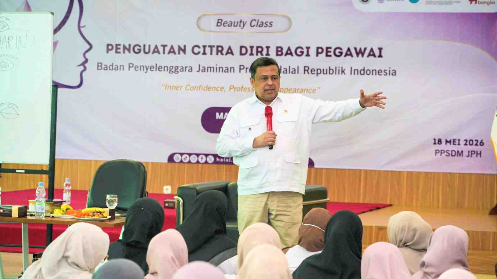 BPJPH Perkuat Profesionalisme Pegawai lewat Kelas Penguatan Citra Diri
