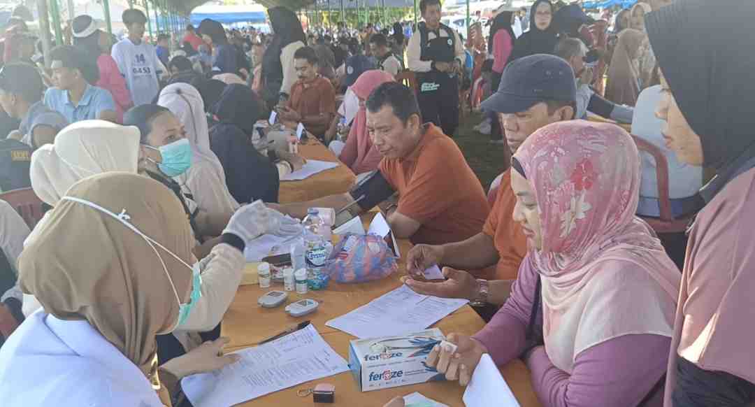 CKG di Dampelas Jangkau 185 Warga, Perkuat Deteksi Dini PTM