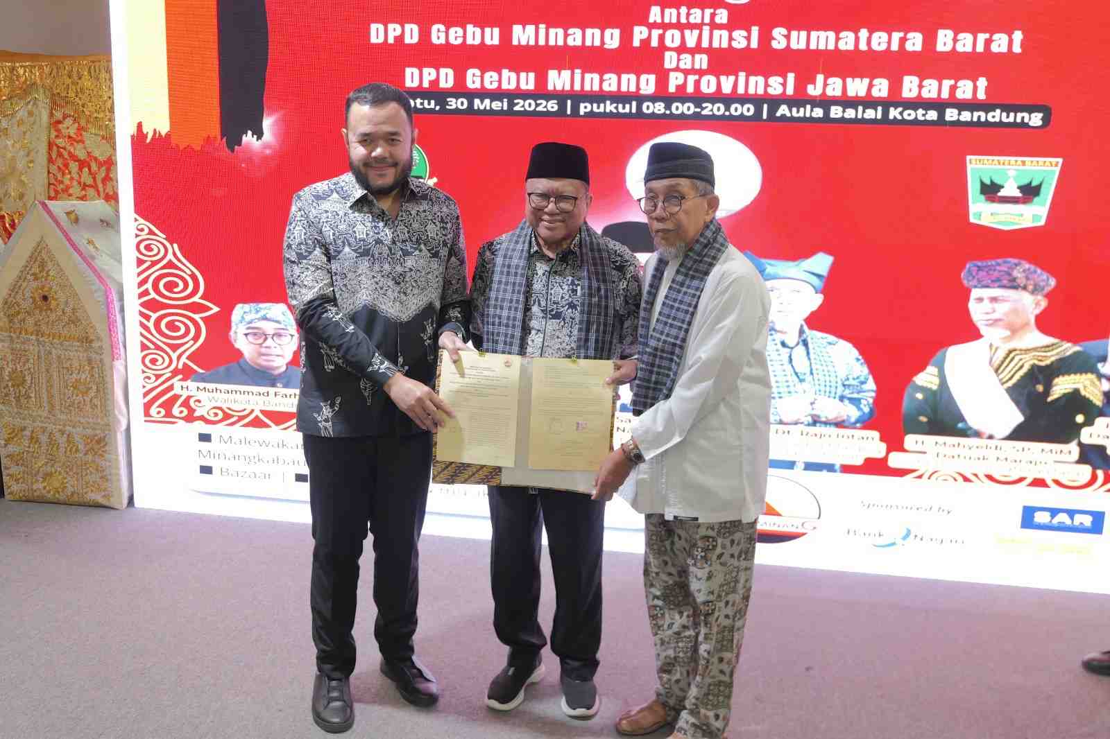 Gebu Minang Jabar Diharapkan Jadi Jembatan Ekonomi dan Investasi