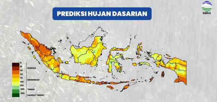 BMKG Prediksi Curah Hujan Rendah Dominasi Indonesia pada Akhir Mei 2026