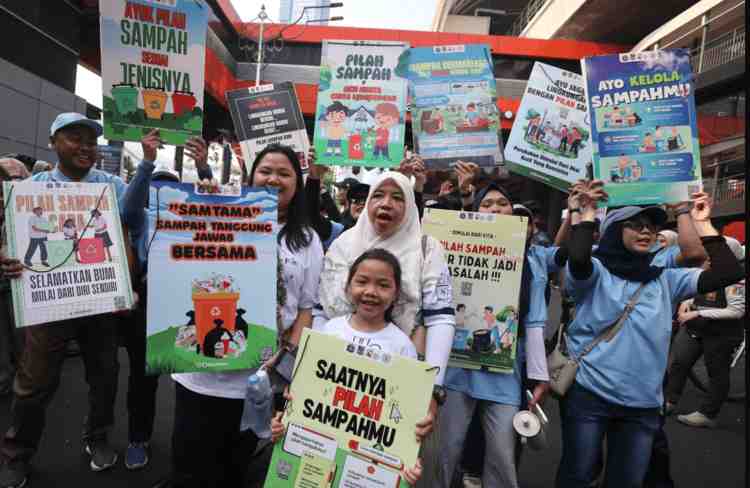 Jakarta Gaungkan Gerakan Pilah Sampah dari Rumah