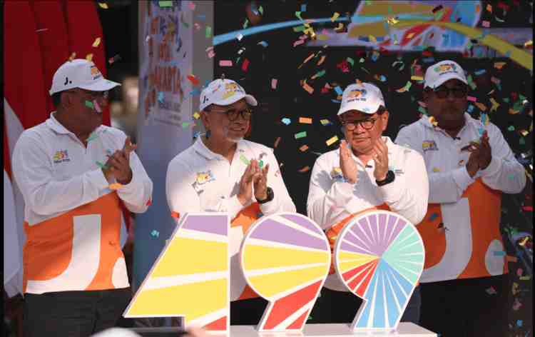 Pramono Canangkan HUT ke-499 Jakarta dan Gerakan Pilah Sampah 