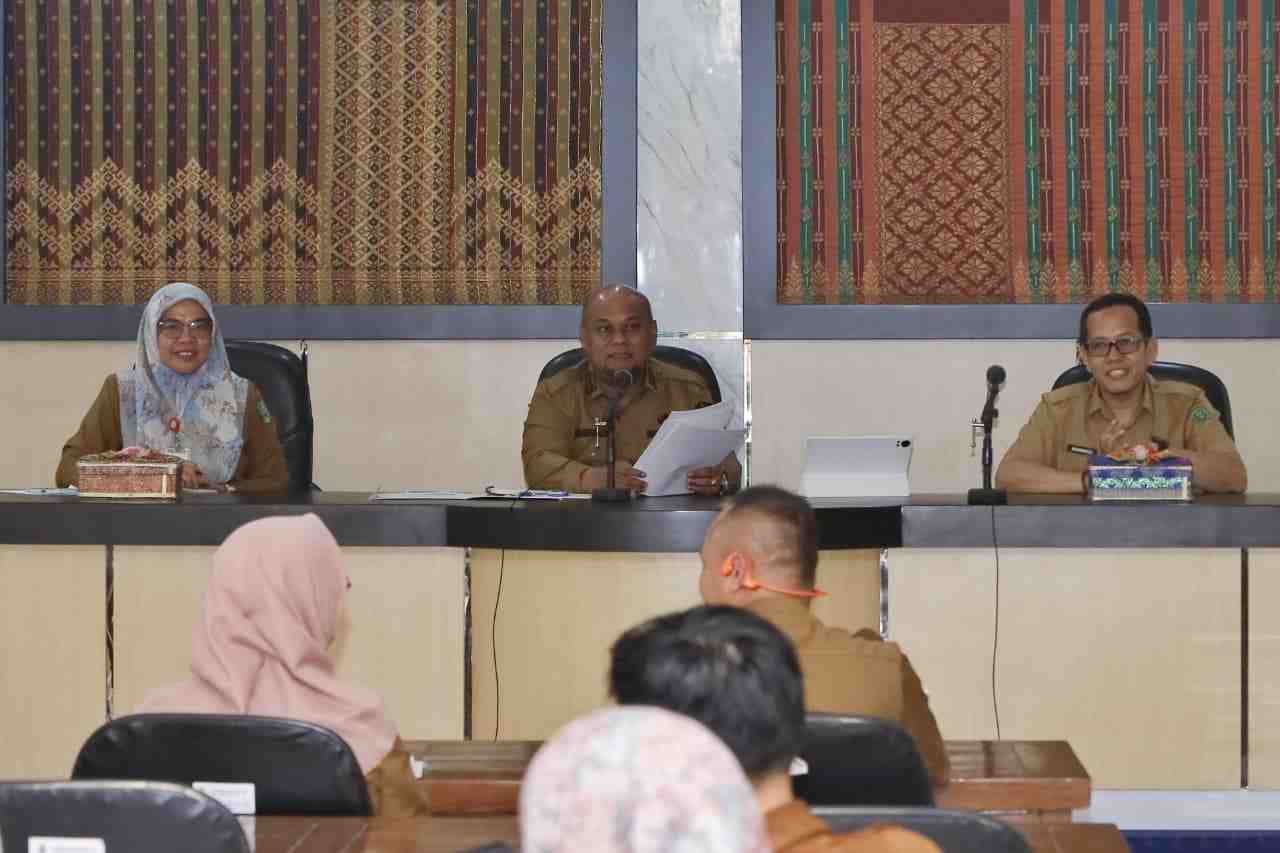 Rakor Satgas MBG, Wabup Siak Tekankan Percepatan dan Data Akurat