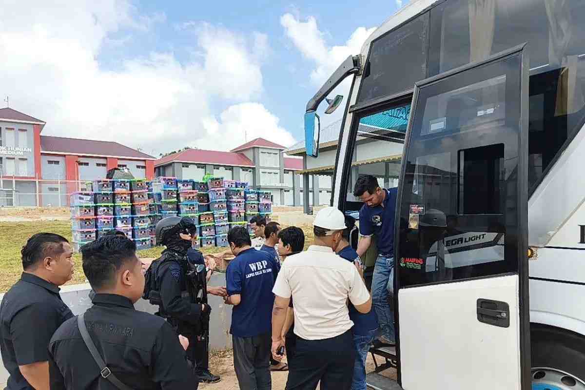 Tingkatkan Keamanan Lapas, Ditjenpas Relokasi Napi dari Jambi dan Riau
