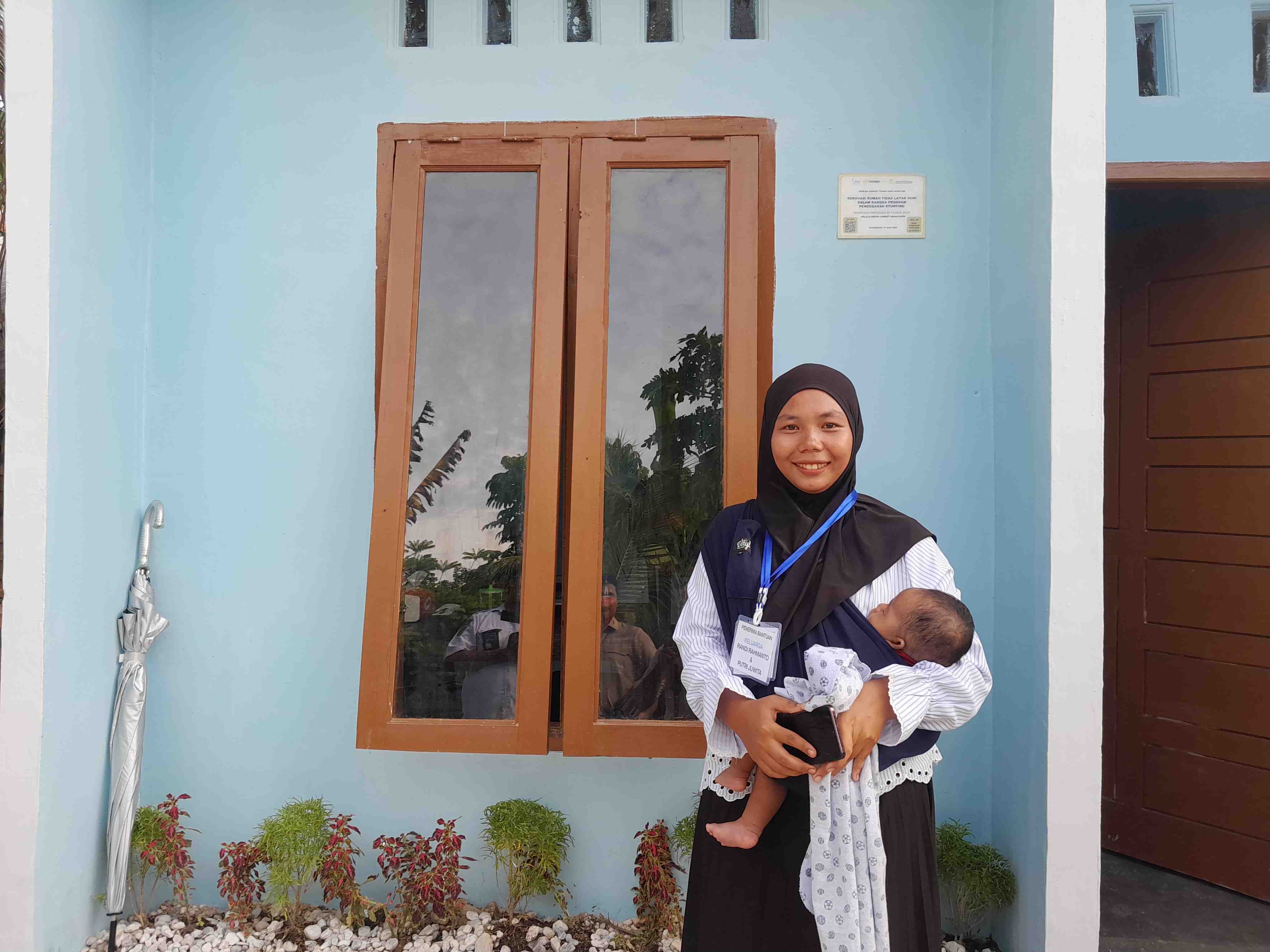 Kisah Haru Keluarga di Pekanbaru, Dari Rumah Kayu Rapuh Kini Miliki Hunian Layak