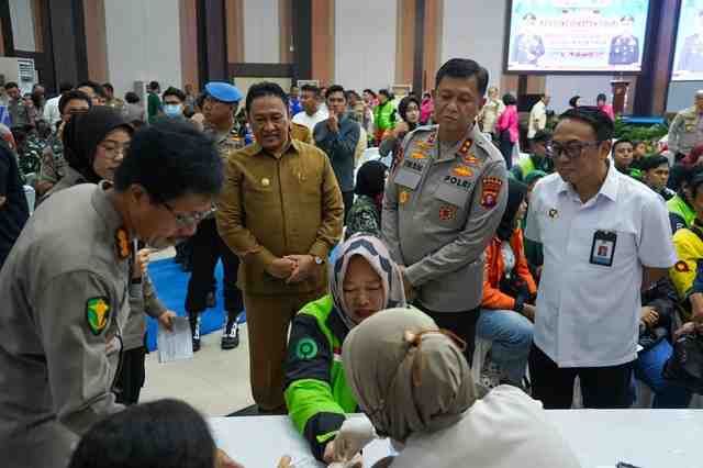  Hari Bhayangkara ke-80, Wakil Gubernur Kalteng Apresiasi Bakti Kesehatan Polda Kalteng 