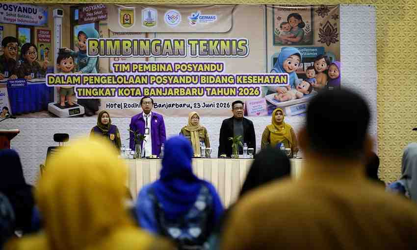 Perkuat Garda Terdepan, 140 Pembina Posyandu Banjarbaru Siap Sukseskan Integrasi Layanan Kesehatan
