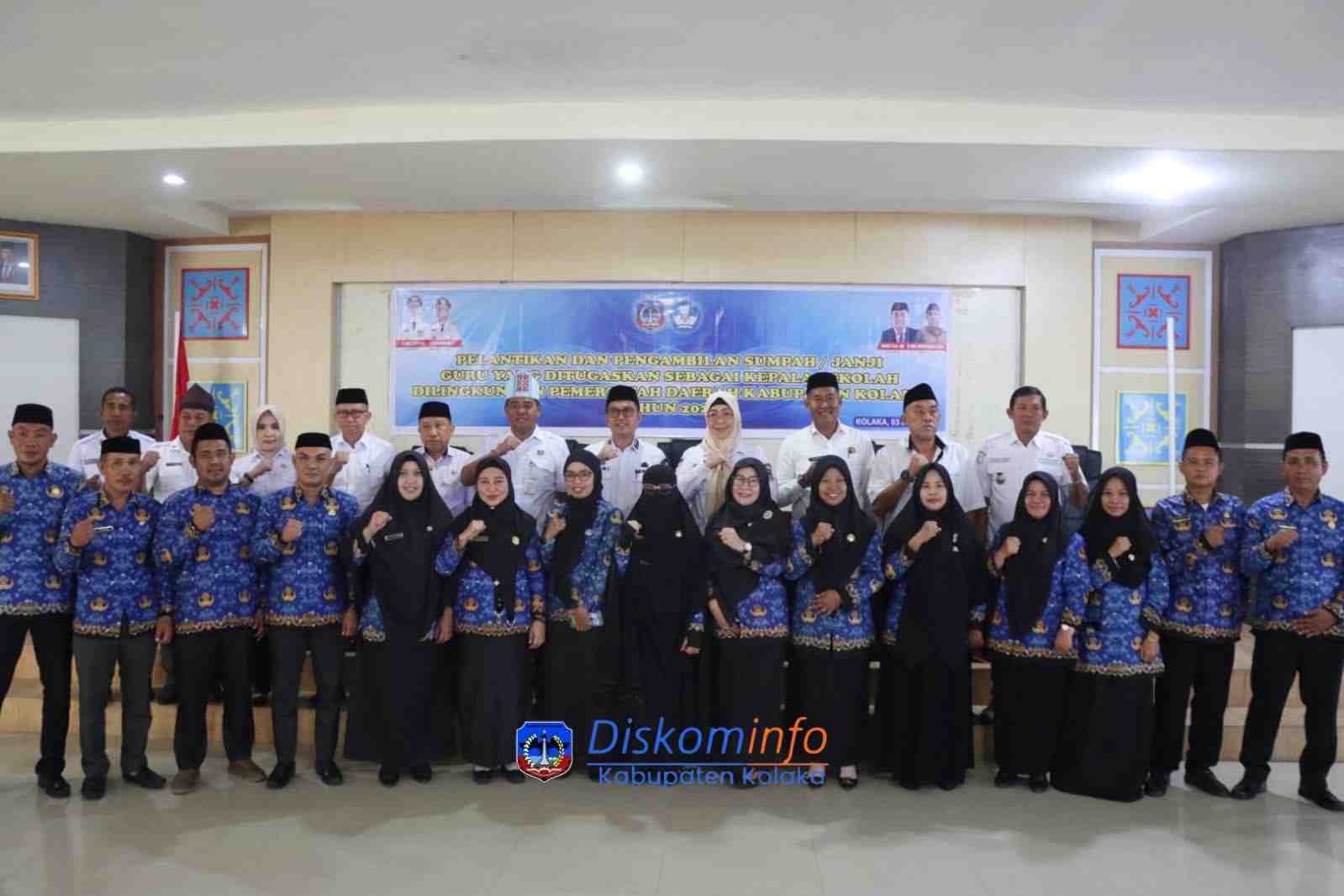 Kepala Sekolah Baru di Kolaka Diminta Perkuat Inovasi dan Kepemimpinan