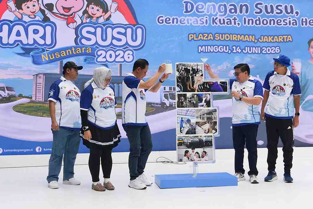Hari Susu Nusantara 2026, Pemerintah Percepat Kemandirian Susu Nasional