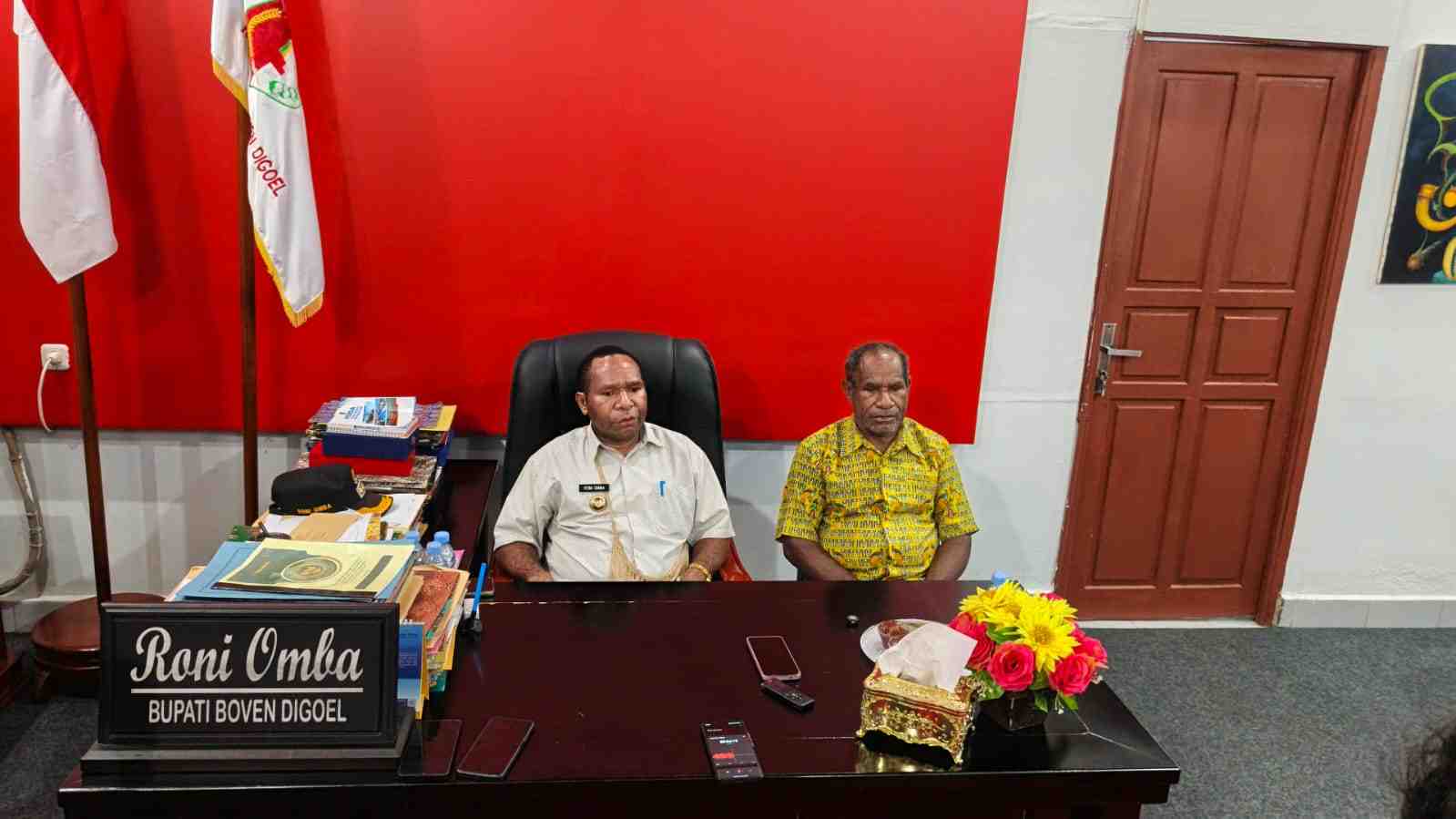 Tangani Pengungsi Manggelum, Pemkab Boven Digoel Perkuat Koordinasi Keamanan