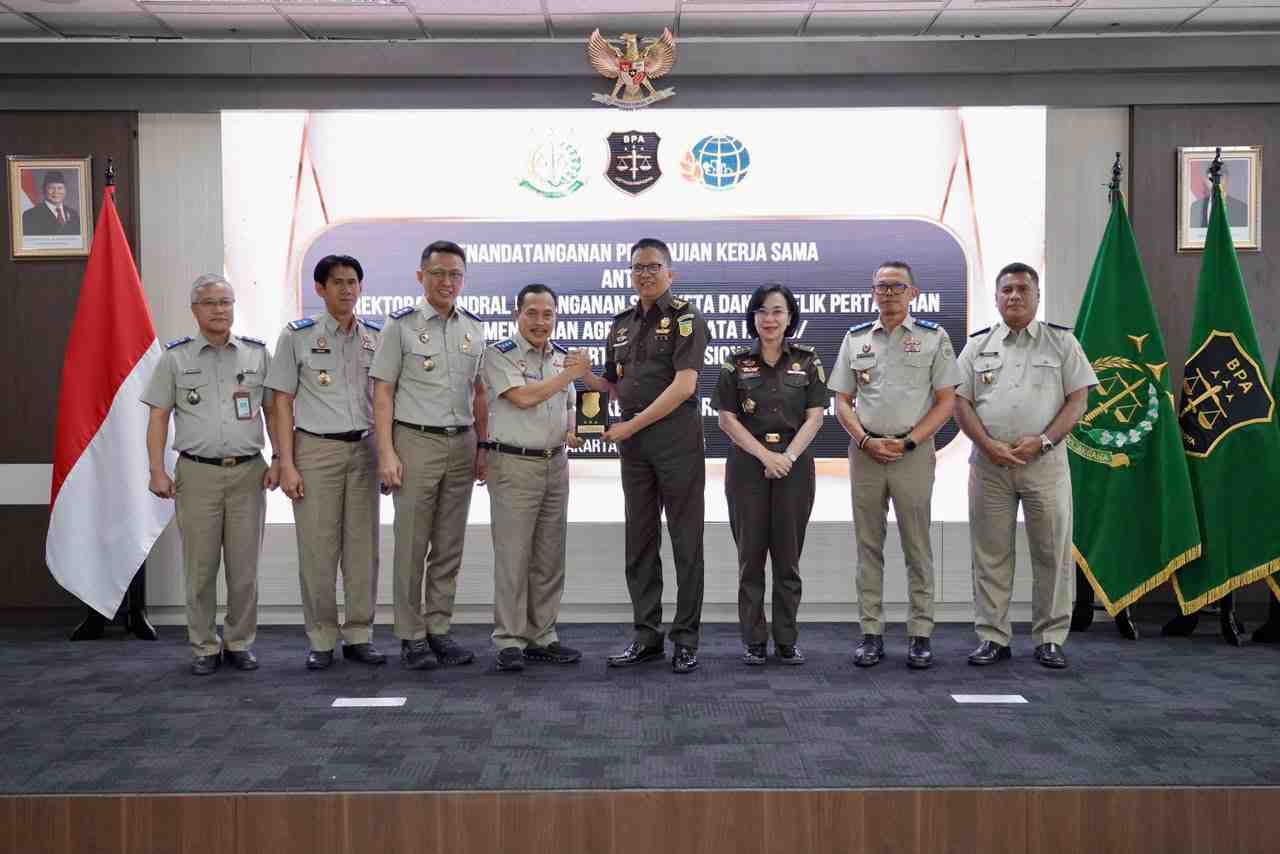 Kementerian ATR/BPN dan Kejagung Perkuat Pengamanan Aset Pertanahan 