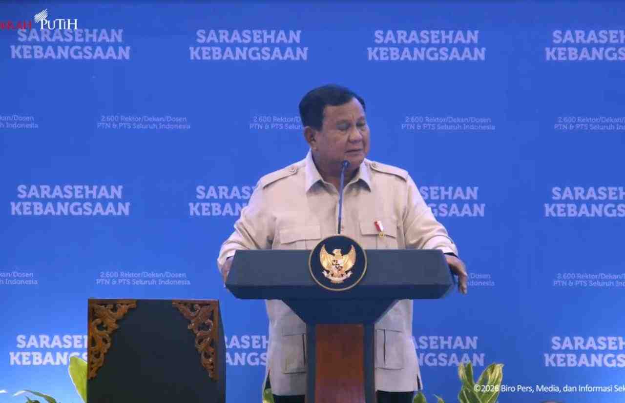 Prabowo Minta Dosen dan Guru Besar Jadi Motor Kebangkitan Indonesia