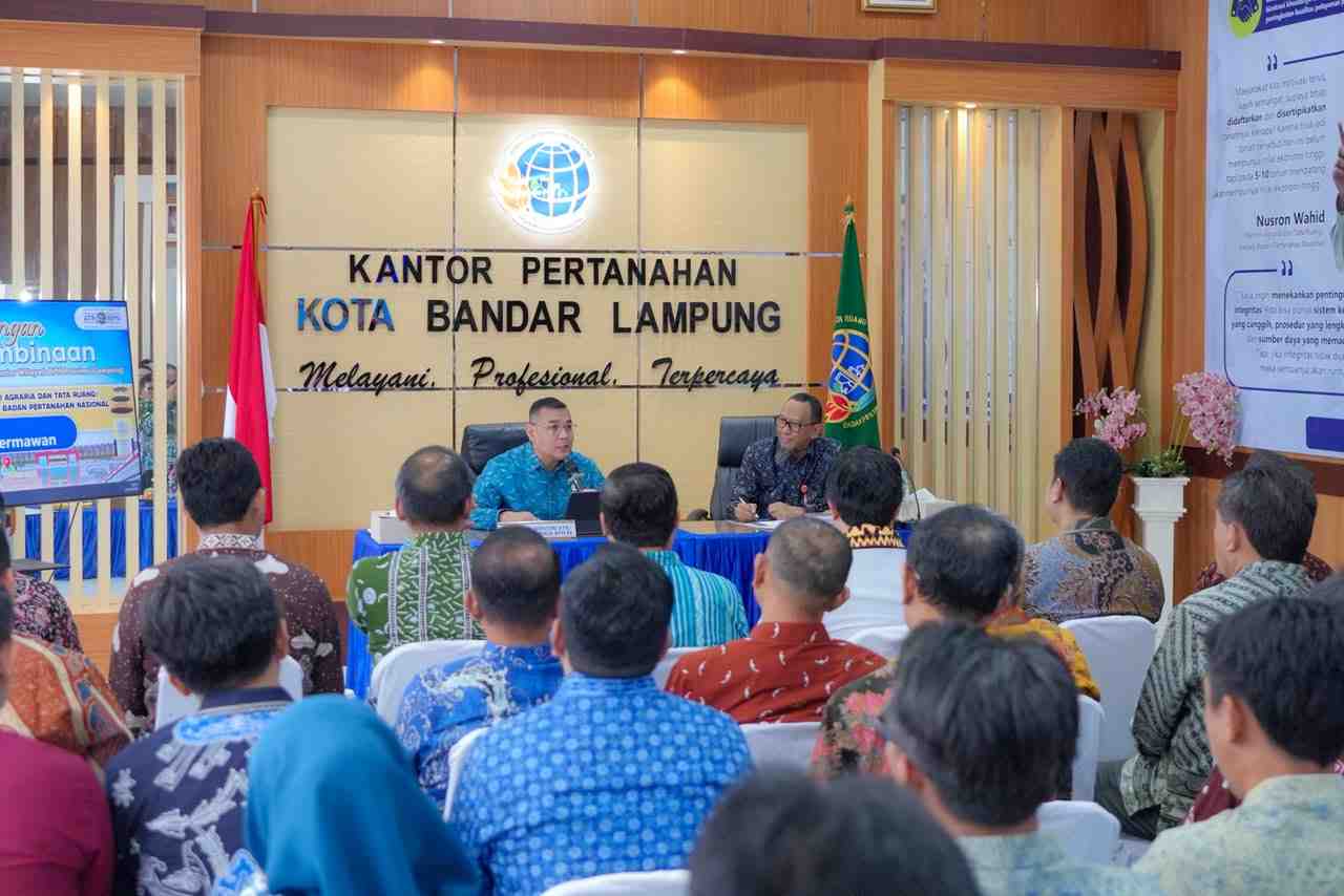 Wamen ATR BPN Tegaskan Pelayanan Loket Jadi Tolok Ukur Keberhasilan Kantor Pertanahan