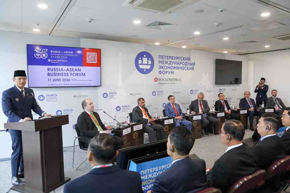 Siasati Krisis Global, Indonesia Tawarkan Diplomasi Infrastruktur Hijau di Forum Ekonomi Eurasia-ASEAN