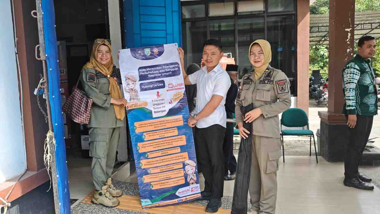 Tingkatkan Pelayanan, Satpol PP Balangan Luncurkan Lima Inovasi Berbasis Teknologi