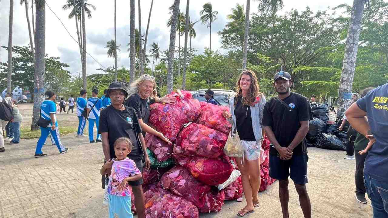 Hari Lingkungan Hidup, Raja Ampat Daur Ulang 663 Kilogram Sampah Plastik