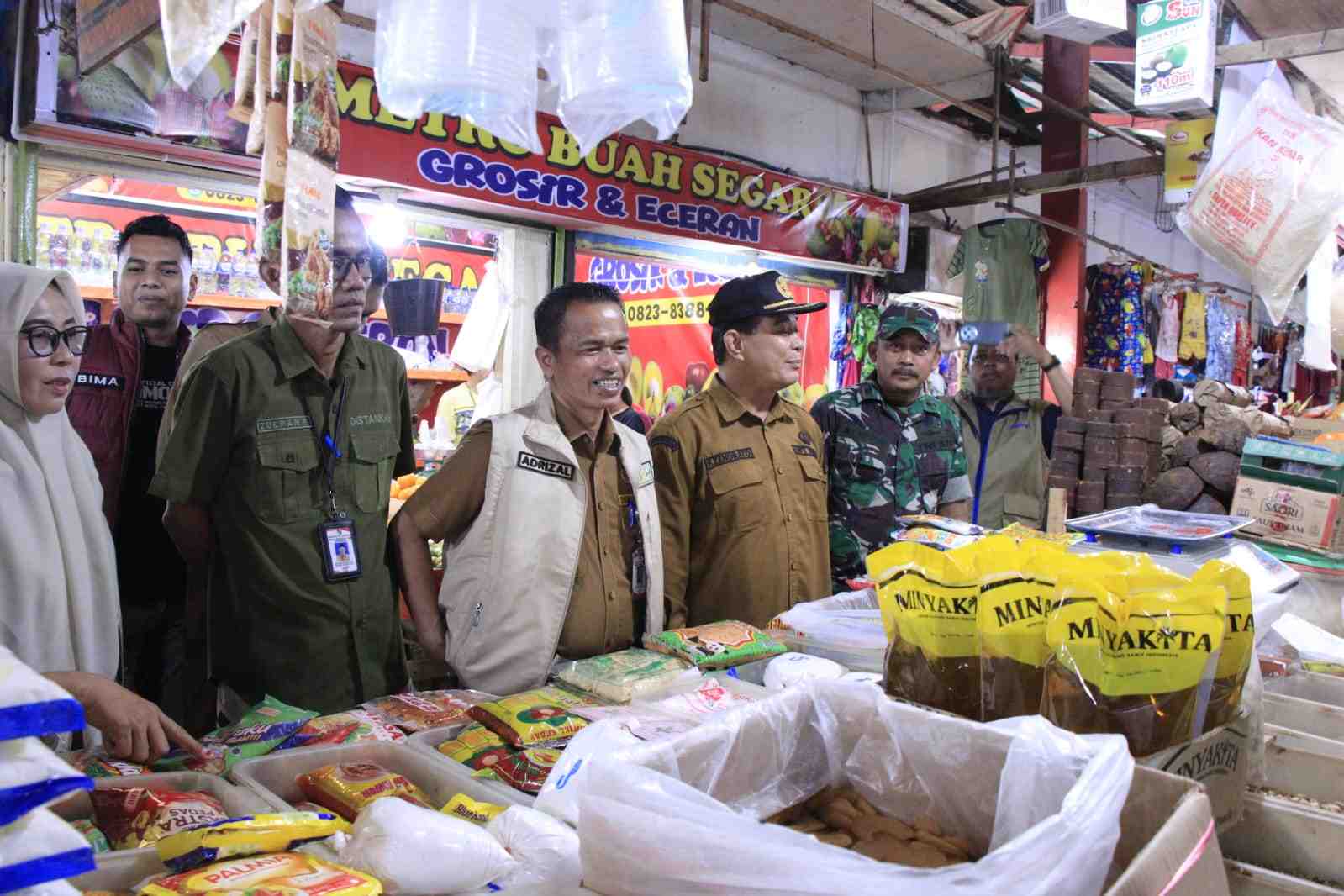 Pemko Pekanbaru Pantau Ketersediaan Pangan di Pasar Tradisional, Sejumlah Harga Komoditi Turun